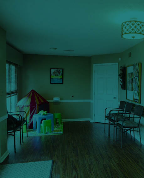 Reception area at Hurstbourne Dental Care