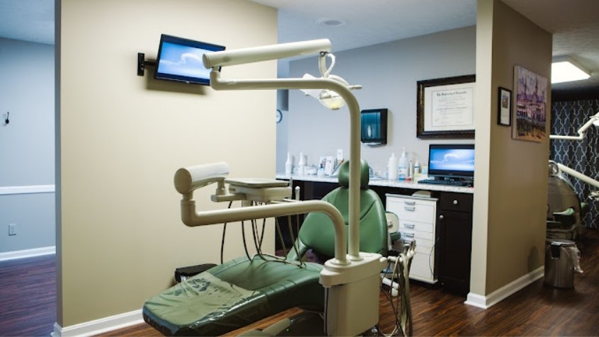 Dental exam chair