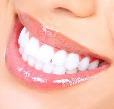 white teeth and smile